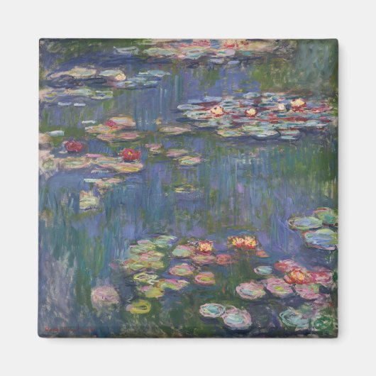 Aimant Claude Monet Water Lilies 1916 Fine Art (Devant)