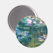 Aimant Claude Monet Water Lilies 1917 (Recto/Verso)