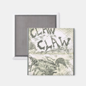 Aimant Claw claw encre scorpion (Recto/Verso)