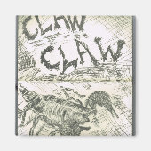 Aimant Claw claw encre scorpion (Devant)