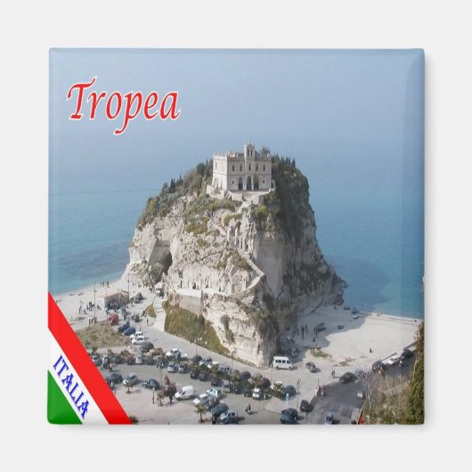 Aimant CLB019 TROPEA, Calabre, Italie, Frigo (Devant)