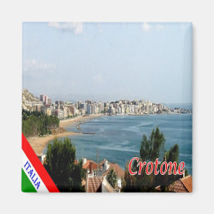 Aimant CLB026 CROTONE - Calabria - Italy - Fridge