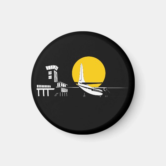 Aimant Clé de contrôle de la circulation aérienne (Devant)