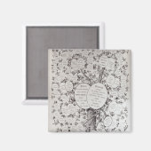 Aimant Clé de l'arbre généalogique (Recto/Verso)