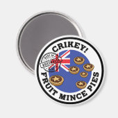 Aimant Clé ! - (Stellaire) Tartes de mince aux fruits (Recto/Verso)