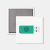 Aimant Clé USB (Recto/Verso)