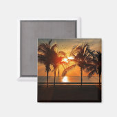 Aimant Clé West Sunset (Recto/Verso)