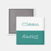 Aimant Clean Dirty Dishwasher  (Recto/Verso)