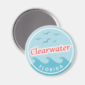 Aimant Clearwater en Floride (Recto/Verso)