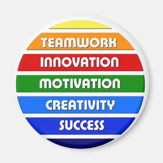 Aimant Clés de succès (Devant)