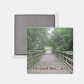 Aimant Cleveland Metroparks (Recto/Verso)