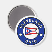 Aimant Cleveland Ohio (Recto/Verso)