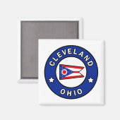 Aimant Cleveland Ohio (Recto/Verso)