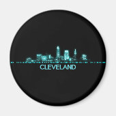Aimant Cleveland Skyline (Devant)