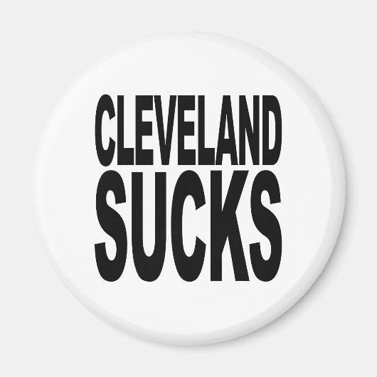 Aimant Cleveland Sucks (Devant)