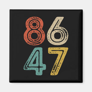 Aimant Clic Vintage 80s Style 8647 Anti Trump