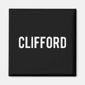 Aimant Clifford - Cool New Funny Name Fan Gift Tee  (Devant)