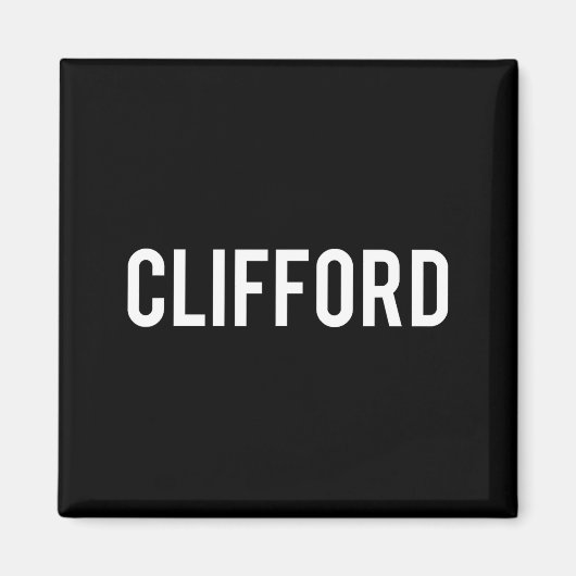 Aimant Clifford - Cool New Funny Name Fan Gift Tee  (Devant)