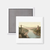 Aimant Clifton Suspension Bridge II, Bristol, Angleterre (Recto/Verso)