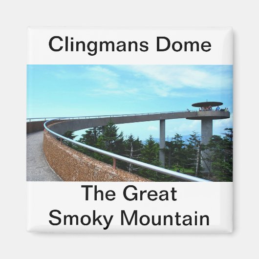 Aimant Clingmans Dome : La Montagne Fumée (Devant)