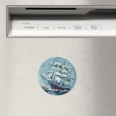 Aimant Clipper Ship Western Shore Produits sans texte (In Situ (Lave-vaisselle))