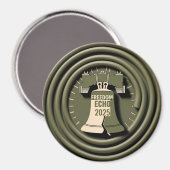 Aimant Cloche de bronze (Recto/Verso)