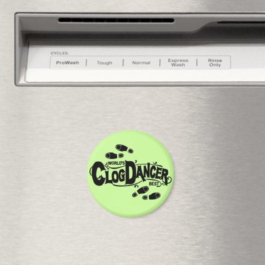 Aimant Clogging vintage Dancer Du Journal (In Situ (Lave-vaisselle))