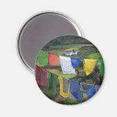 Aimant Close up of Prayer Flags (Recto/Verso)