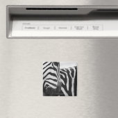 Aimant Close-up of zebra face and shoulder (In Situ (Lave-vaisselle))