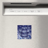 Aimant Cloud 3D Abstrait (In Situ (Lave-vaisselle))