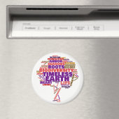 Aimant Cloud de balise de l'arbre de vie inspirationnel (In Situ (Lave-vaisselle))