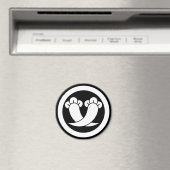 Aimant Clous intersectés en cercle (In Situ (Lave-vaisselle))