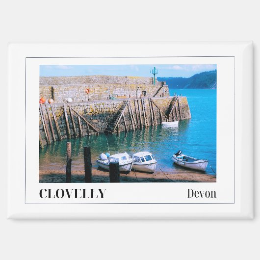 Aimant Clovelly, Devon, Angleterre (Recto)