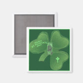 AIMANT CLOVER IRLANDAIS (Recto/Verso)