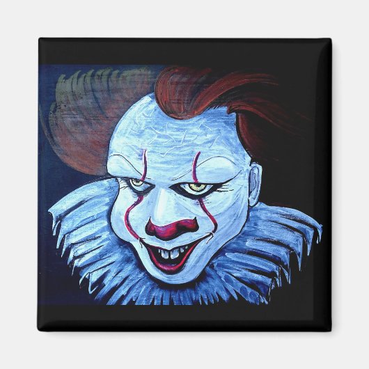 Aimant Clown:Evil (Devant)