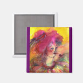 AIMANT CLOWN ROSE (Recto/Verso)