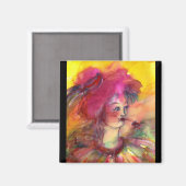 AIMANT CLOWN ROSE (Recto/Verso)