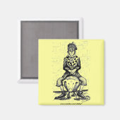 Aimant clown triste (Recto/Verso)