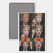 Aimant Clown Trump (Recto/Verso)