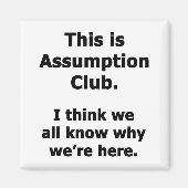 Aimant Club Assomption (Devant)