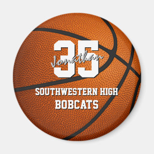 Aimant club de basket-ball enfants cadeaux sportifs