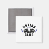 Aimant Club de boxe 1 (Recto/Verso)