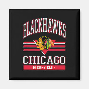 Aimant Club de hockey sur glace Chicago Blackhawks Noir O