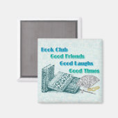 Aimant club de lecture (Recto/Verso)