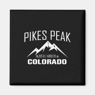 Aimant Club de sommet d'escalade de Pikes Peak Colorado G