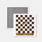 Aimant Club d'échecs (Recto/Verso)