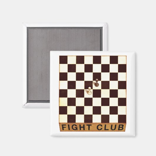 Aimant Club d'échecs (Recto/Verso)