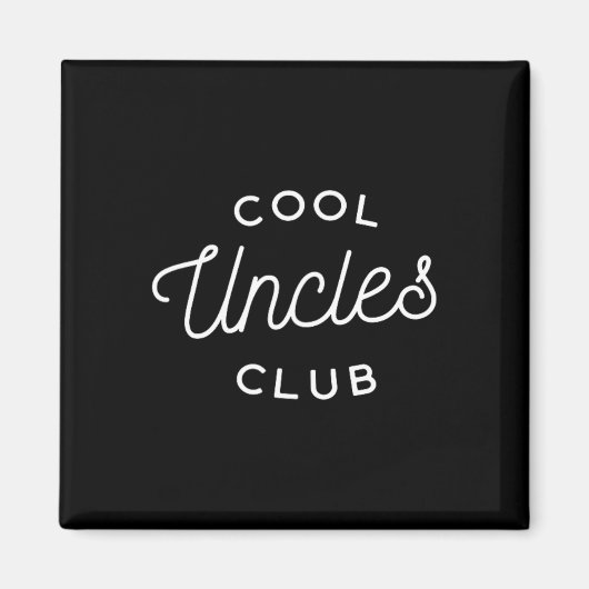 Aimant Club des oncles cool (Devant)