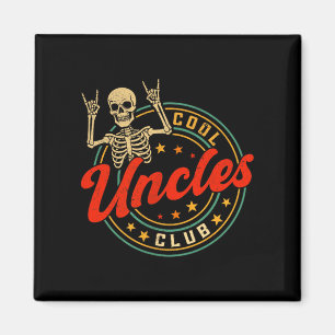 Aimant Club des oncles cool vintage drôle Nouveaux hommes