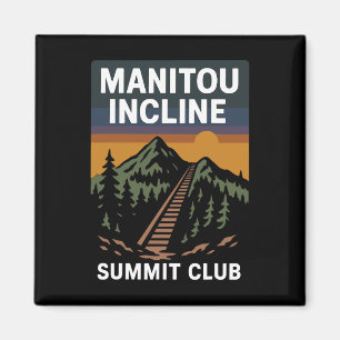 Aimant Club du sommet de Manitou Incline 